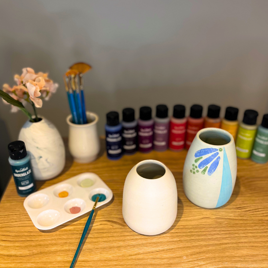 Paint Your Own Bud Vase // Sat March 22nd 4-6 pm