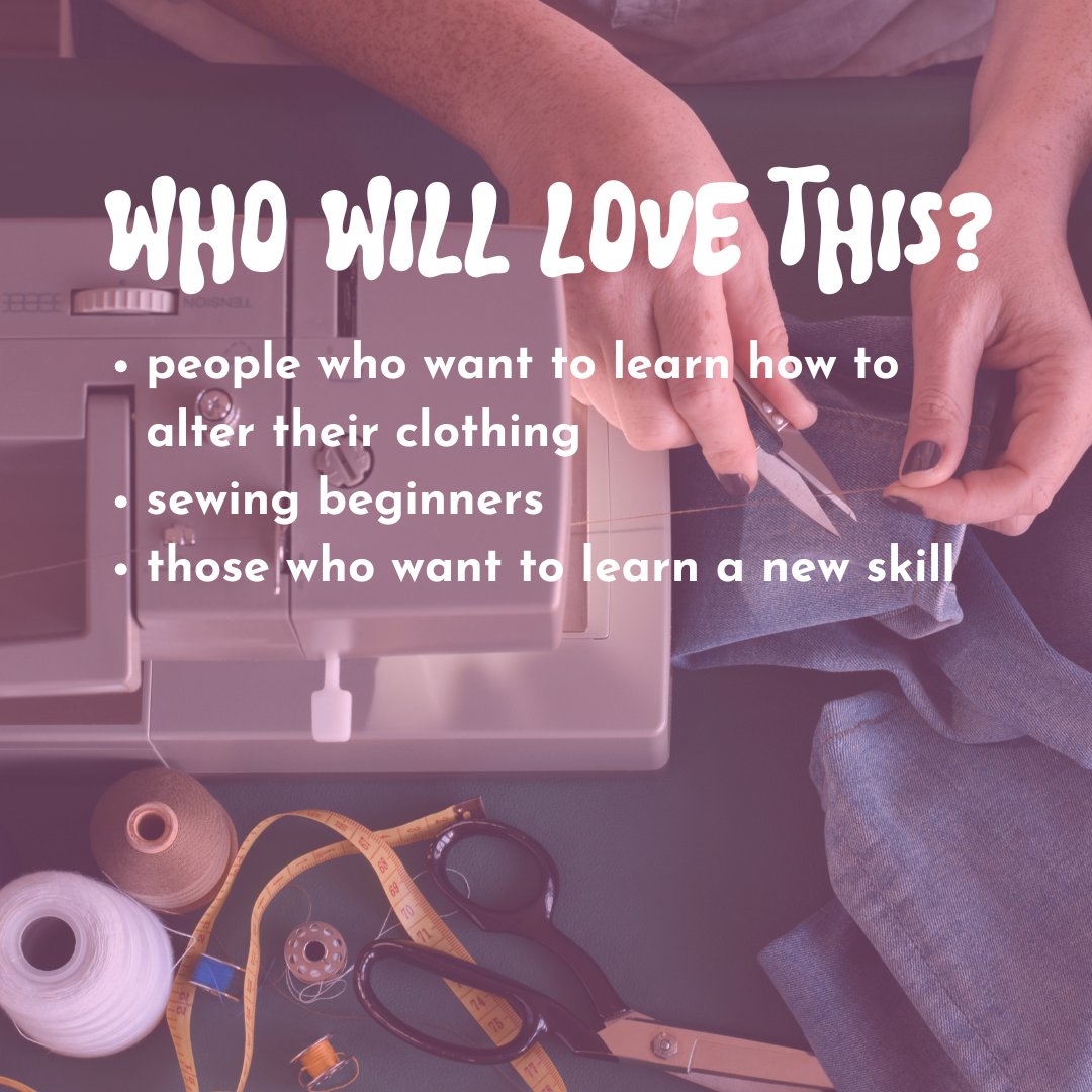 Hem Together: Learn Hemming Basics // Sat March 8th