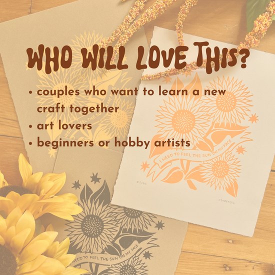 Couples Carving: A Block Print Workshop // Sat Feb 8th