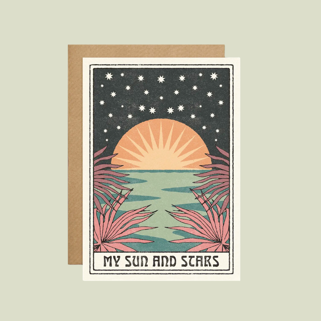 My Sun and Stars Card