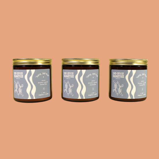 Pisces Zodiac Soy Candle