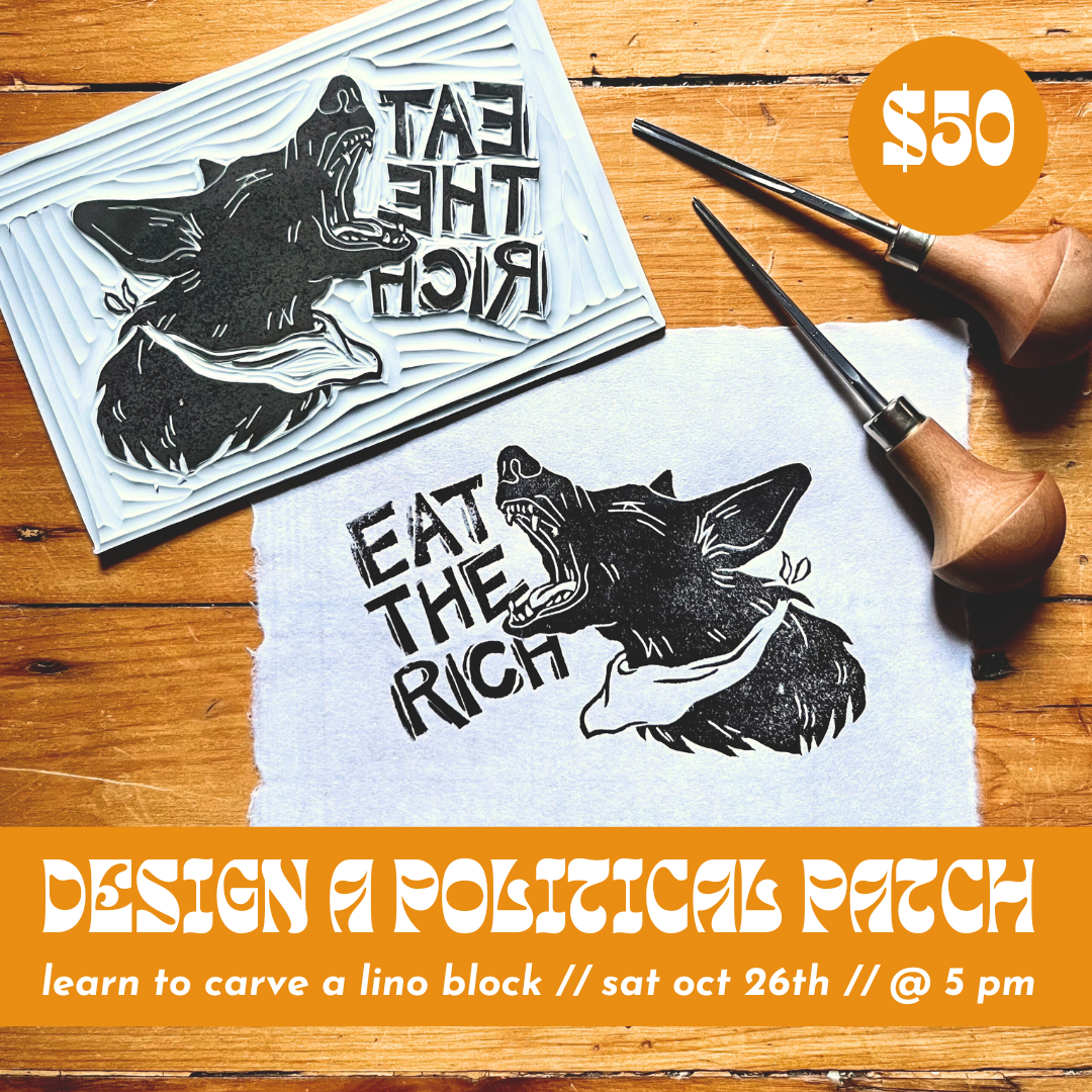 Design a Political Patch // Sat Oct 26th