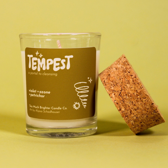 Tempest: a portal to cleansing // The Portal Collection // 2oz votive