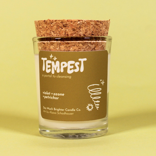 Tempest: a portal to cleansing // The Portal Collection // 2oz votive