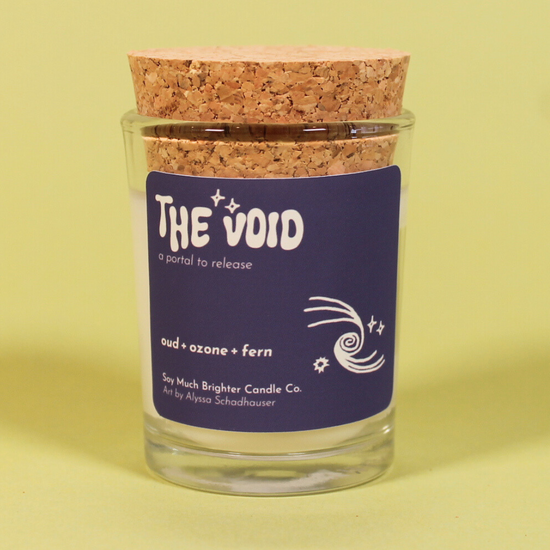 The Void: a portal to release // The Portal Collection // 2oz votive