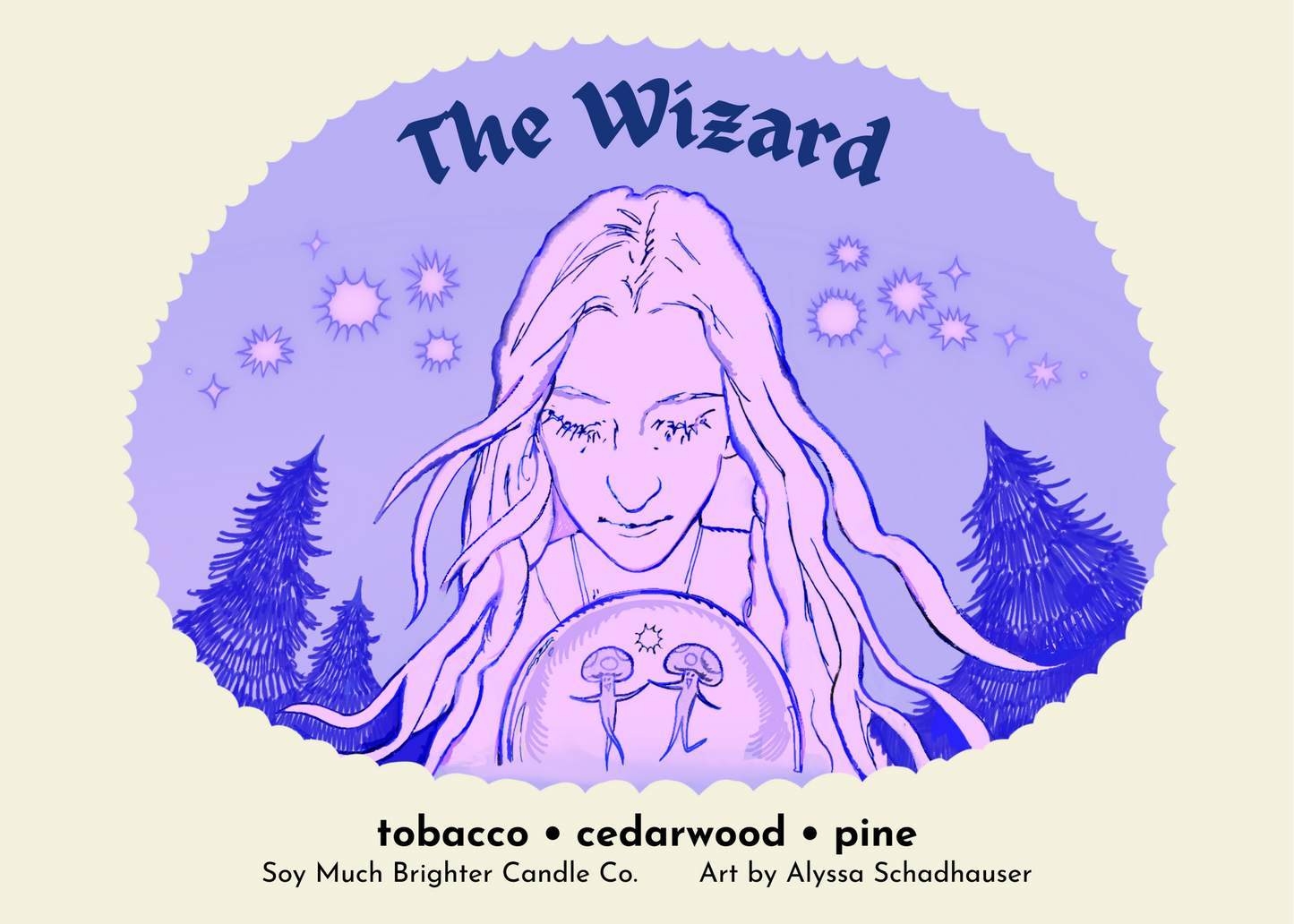 The Wizard: Tobacco + Cedar wood + Pine // The Lore Collection