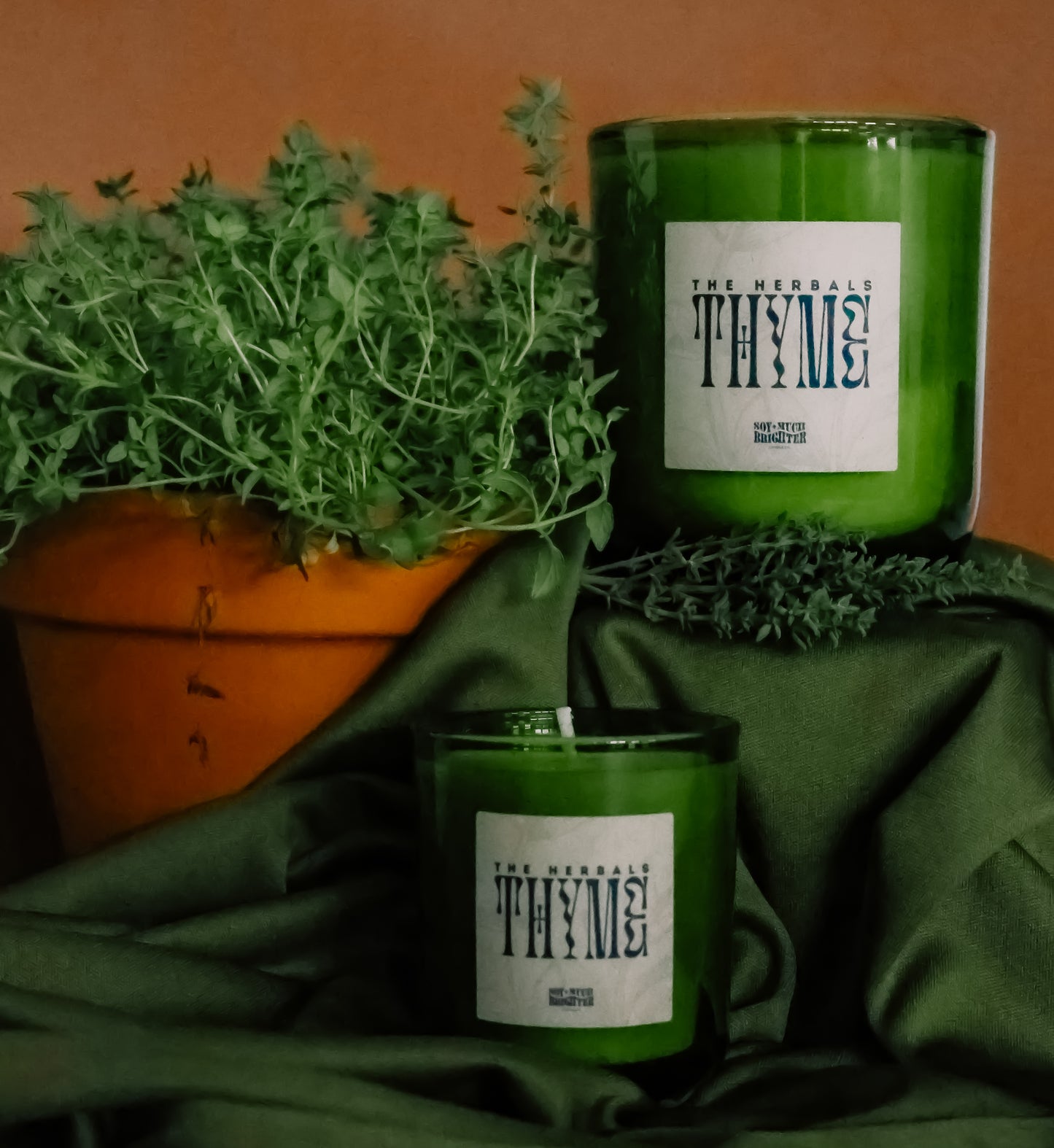 The Thyme Duo // Large & Mini // The Herbals Collection