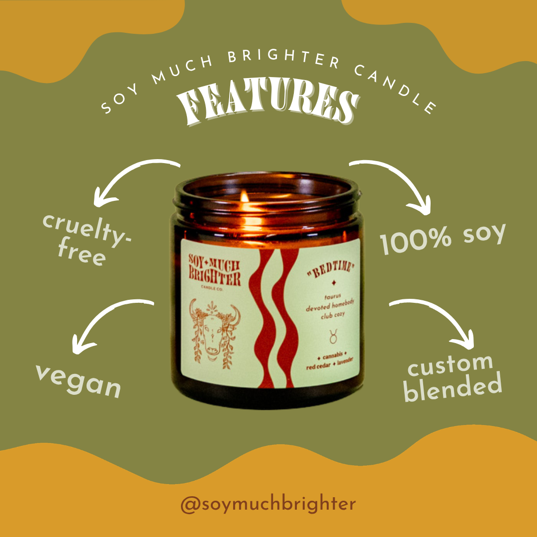 Virgo Zodiac Soy Candle