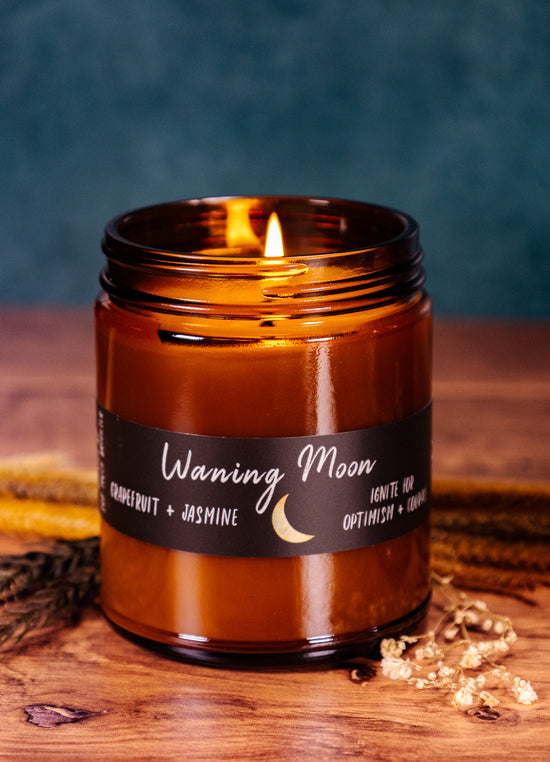 Moon Phase Collection Bundle // Soy Candles // Waning Moon // Waxing Moon // Full Moon